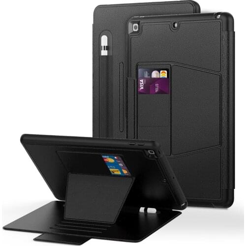 Multifunction smart cover for ipad 7th gen 10.2 inch 2019 case