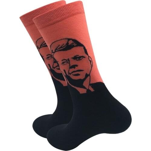 Socks fashion tide socks mens cotton socks personality features thin socks large size