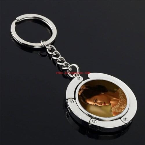 New sublimation blank hook keyhains hot transfer printing key ring Consumable material diy gifts 15pieces/lot