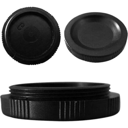 5PCS Plastic CCD Dust Cap C-mount Dust Protective Cover for CCTV Movie Surveillance Camera Lens Accessories