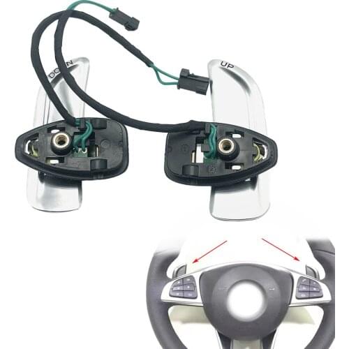 Steering Wheel Gear Shift Paddle Shifters For All Mercedes Benz A B C E G S GLA GLB GLC GLE GLS Class W113 W205