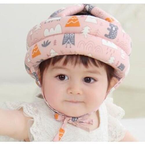 1Pcs Anti-collision Baby Toddler Cap Adjustable Breathable Baby Anti-fall Head Protection Cushion Cap Helmet Children Care