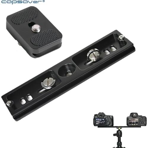 Capsaver Tripod Monopods Screw Mount Adapter With 1/4 Screw for Tripod Ball Head Camera Accessory Universal Quick Release Plate