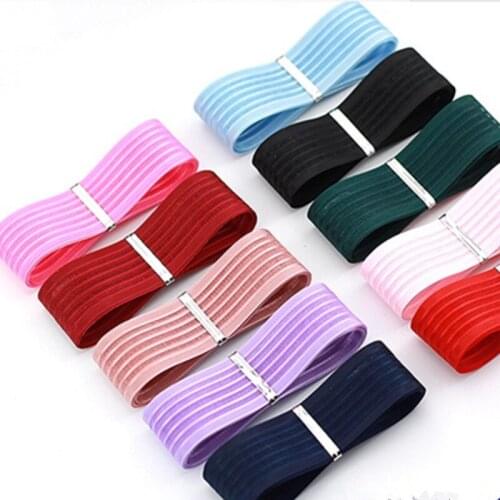 25 mm / 2.5 cm hight quality stripe yarn ribbons hand made Ribbed ribbon DIY girl bowknot accessories gift packing tape 8m/lot