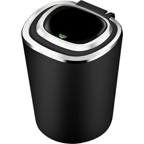 Auto Car Cigarette Ashtray Cup With Lid With LED Light Portable Detachable Vehicle Holder Cigarette Ashtray