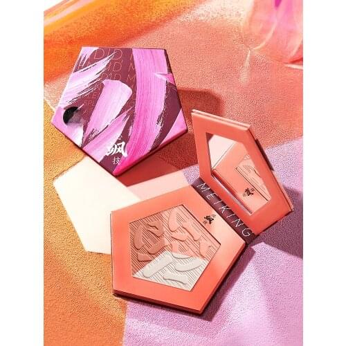 Cy Meikang Pink Pink Nude Makeup Natural Matte Rouge Multi-Color Highlight Repair Free Shipping