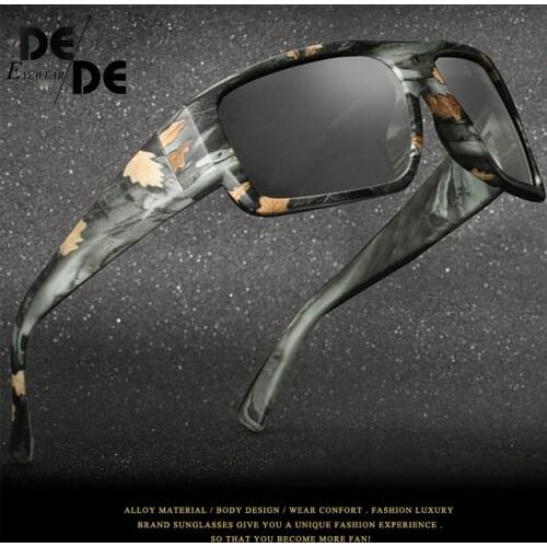Photochromic Sunglasses Men Polarized Discoloration Goggles Male Anti Glare Driving Glasses Brand Design Eyewear 2019