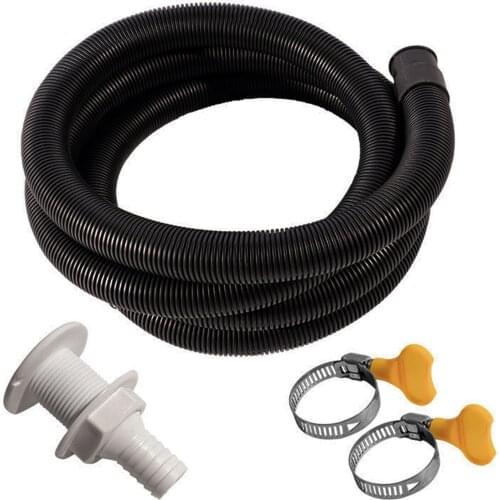 6.5ft Durable Marine Boat Accessories Liquid Extension Plumbing Bilge Pump Hose Lightweight Kitchen Basin Kink Proof Portable