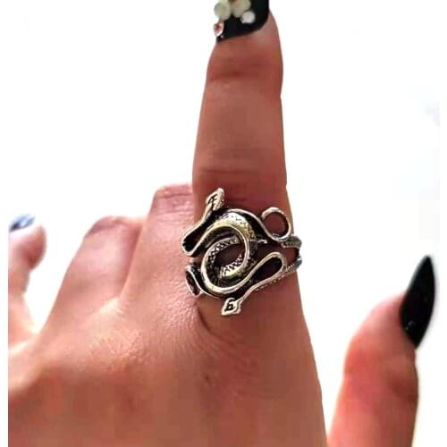 Hzew Women's Silver Rings