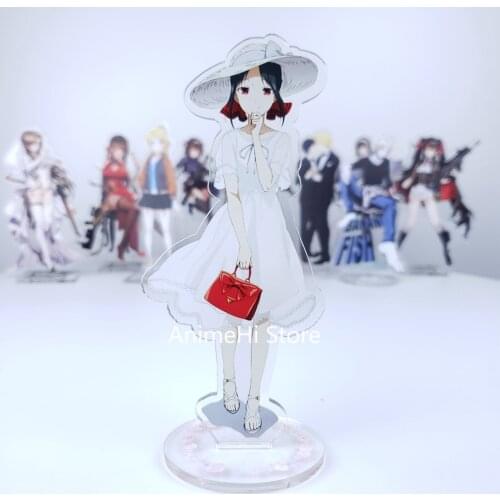 Kaguya-sama: Love Is War action figura Anime Shinomiya Kaguya Shirogane Miyuki Fujiwara Chika acrylic dolls figure toy 15cm