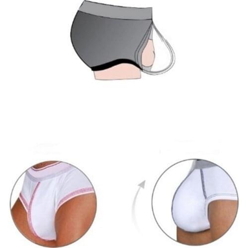 Swimwear Push Up Cup Sponge Cup Enhancer Men Underwear Briefs Sexy Gay Penis Pouch Pad Front Padded Buttocks
