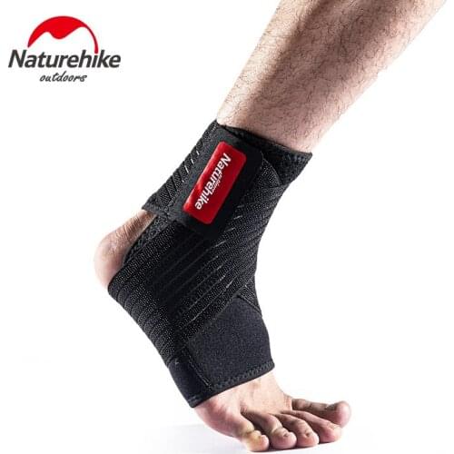 Naturehike Outdoor Sports Hiking Ankle Sprain Running Basketball Joint Protection Ankle Half open split adjustable ankle support