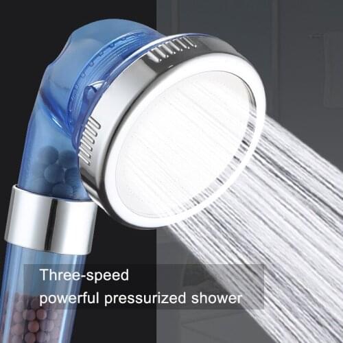 New Arrival 3 Modes SPA Shower Head High Pressure Water Saving Rainfall Shower Nozzle Premium Bathroom Water Filter