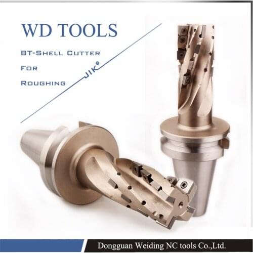 Factory wholesale corn milling cutter head bt40-bmc63-76L handle whole can insert the blade numerical control milling cutter