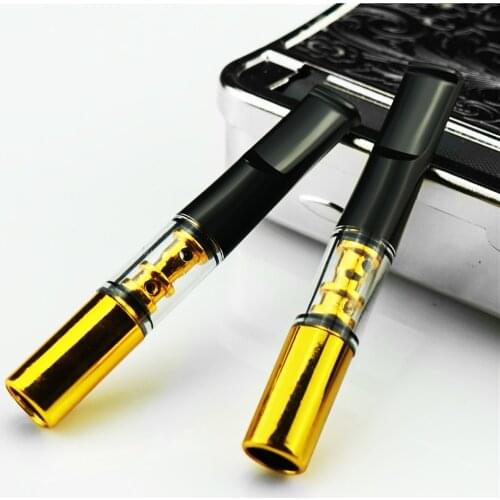 Potable Cigarette Holder Filter Cleanable Filtration Tobacco Tar Micro Filter Reusable Smoke Mouthpiece Filtration Smoking Tools