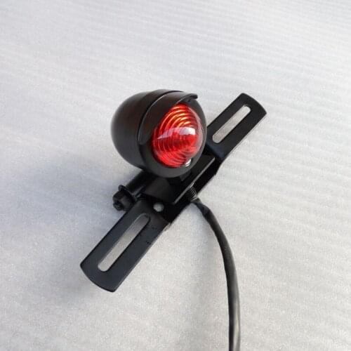 Motorcycle Brake Stop Plate Mount Tail Light For Harley Honda Kawasaki Suzuki Yamaha Ducati KTN Chopper Touring