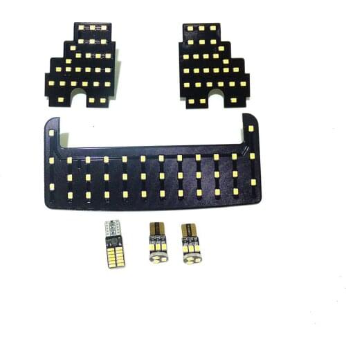 July King 6000K LED Car Interior Reading Lights Case for Toyota Sienta 170# 2016+, New Type, 2835SMD, 6 pcs/set, High Brightness