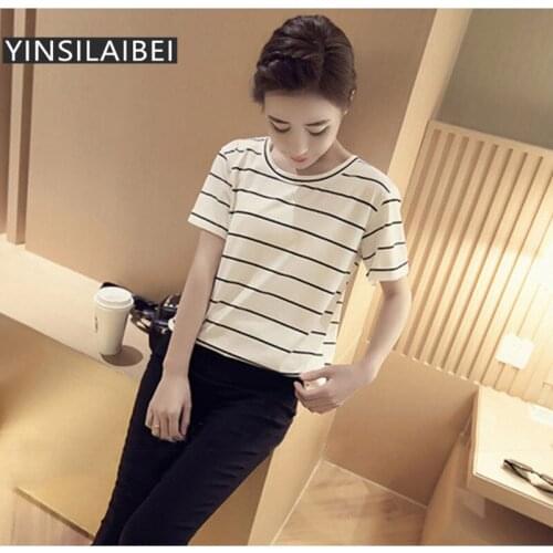 YINSILAIBEI Women's Short T-shirts