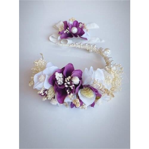Jewelry Tiaras And Crowns for Wedding Hair Bands Garland Engagement Hair Accessories For Bride