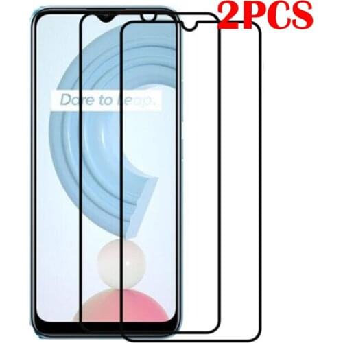 2PCS Full Tempered Glass On Realme X2 Pro Full Coverage Screen Protector Protective Film for Realme 3 Pro 5 Realme5 Pro X2 XT Q