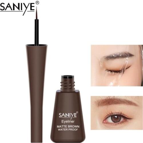 Liquid Eyeliner Waterproof Quick Dry Eye Liner Sweatproof Not Blooming Long Lasting Eye Cosmetics Eyeliner Maquiagem TSLM2