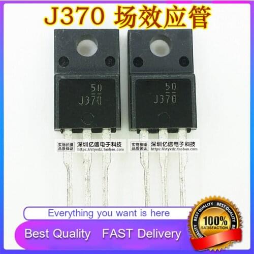 10Pcs/Lot New Original J370 2SJ370 Field Effect Transistor P CHANNEL PLASTIC PACKAGE Good Quality