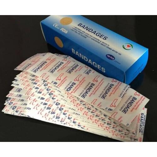 1000 pcs acupuncture massage band Aid Round wound paste waterproof bandage