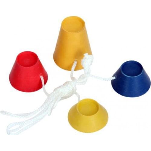 5x 4PCS JUMBO RUBBER WINTER TEES MIXED COLOURS 11MM 16MM 22MM 37MM HIGH