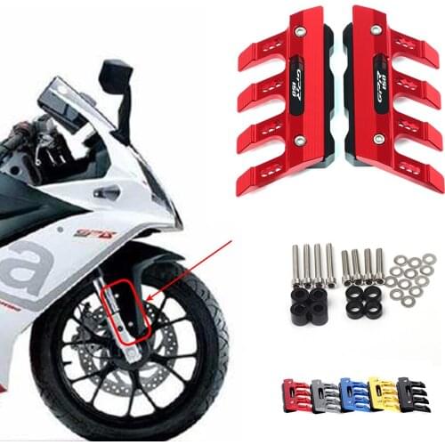 For Aprilia GPR150 APR150 GPR APR 150 Motorcycle Accessories Mudguard Side Protection Block Front Fender Side Anti-Fall Slider