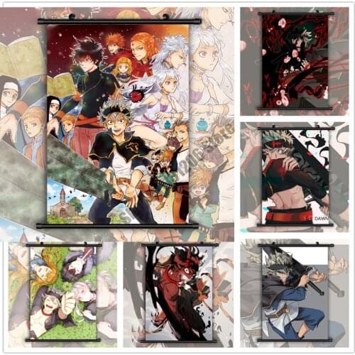 Black Clover Biscotti Anime Diamond Painting Embroidery Full Round Diamond Mosaic Christmas Room Decoration Cross Stitch Kits