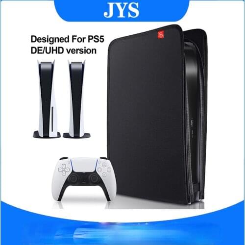 Black Nylon PS5 Dust Cover Soft Neat Lining Guard for DualSense 5 Console Anti Scratch Waterproof Cover Sleeve for Playstation 5