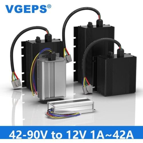 DC-DC isolated 48V60V72V to 12V step-down module 42V-90V to 12V car power converter