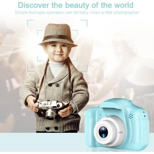 Children Mini Camera 2.0 Inch 1080P Children Toys Video Recorder Camcorder Digital Video Photo Camera Mini Camera Toys Gifts