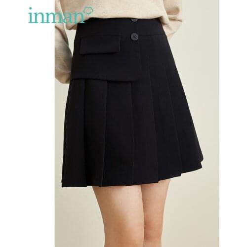INMAN High Waist Skirts For Women
