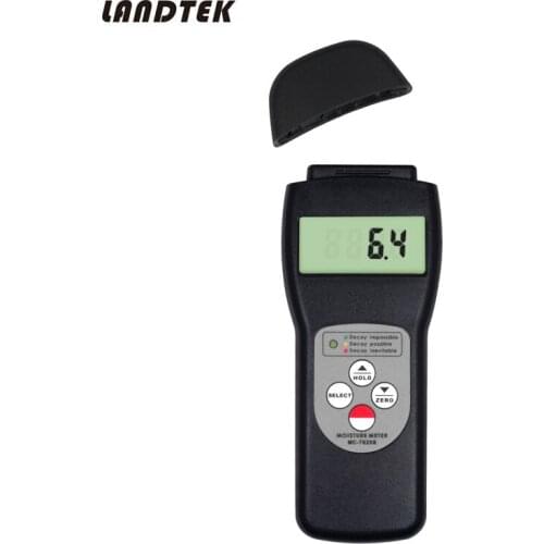 MC-7825S Digital Wood Moisture Meter Basic Search Type Humidity Tester for Wood Fiber Materials Tobacco Cotton Paper Soil etc