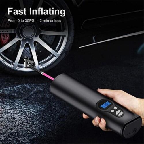 Portable Air Compressor Mini Tire Inflator Handheld Air Pump For Car Bicycles Tires Balls Swimming Rings 12V Air Inflatable