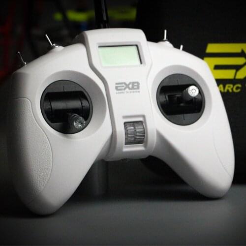 LDARC EX8 2.4G 8CH with LCD Display Support 3 Protocols Radio Transmitter for RC Airplane FPV Racing Freestyle Drones DIY Parts