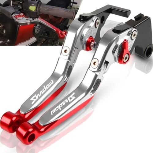 FOR HONDA VT1100C2S ABRE SHADOW 2000 2001 2002 2003 2004 2005 2006 2007 Motorcycle handbrake Adjustable Clutch Brake Levers