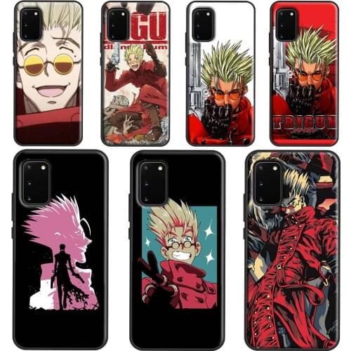 Trigun Retro Vintage Phone Case For Samsung Galaxy S21 Ultra S20 FE S10E S8 S9 S10 Plus Cover For Note 10 9 20