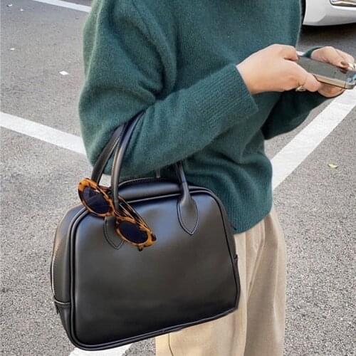 Women Leather Handbags Ladies Designer Tote Girls Black Flap Handbag Crossbody Shoulder Bags Bolsa Feminina sac a main femme
