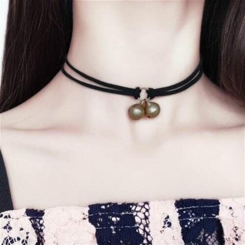1@# Neck accessories chokers handcrafted Chain Necklace Choker Necklace Black Lace Velvet strip woman Collar Party Jewelry