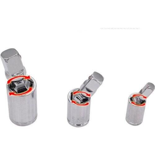 1pcs connector 360 degree swivel universal joint head large medium flying small flying adapter socket adapter socket wrench
