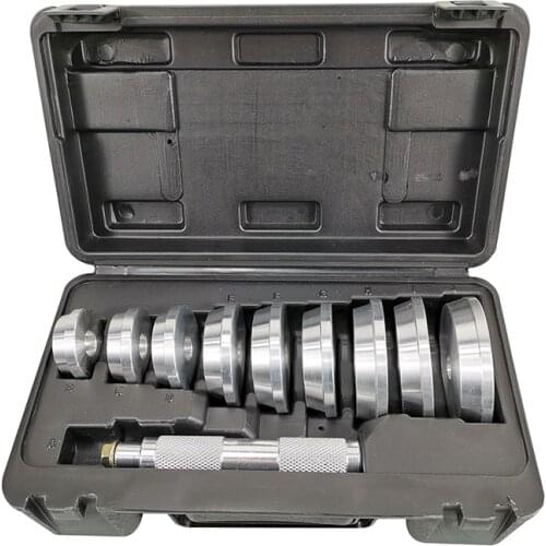 New 10Pcs Bearing Race And Seal Driver Set Aluminium Auto Car Tool