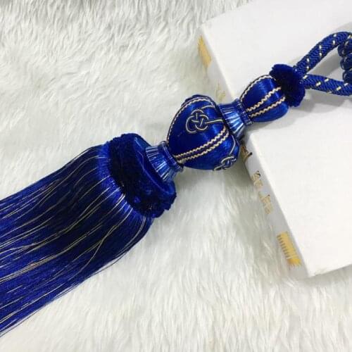 2pcs/lot Curtain Tieback Tassel Decor Hanging Ball Strap Tassel Home Windows Curtains Tie Backs Opknoping Decoratie Materiaal