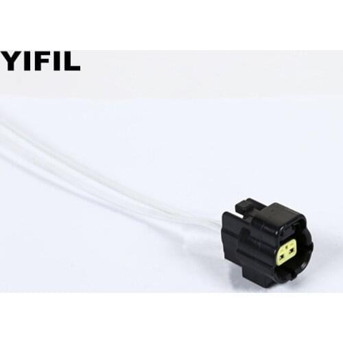 5pcs/lot 2 Pin/Way Intake Air Temp (IAT) Water Temperature Sensor Connector Plug With Pigtail For Mazda RX7 174352-2