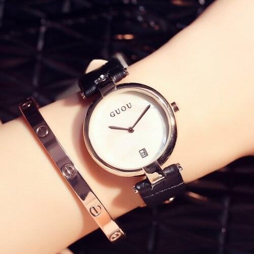 Top Brand Luxury Women Watches With Date Simple Fashion Design Ladies Watch Minimalist Stylish Woman Watch Casual Female Clock