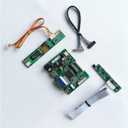 For N141X6/N141X8 1024*768 14.1" 1CCFL notebook panel 2AV+VGA+Keyboard LVDS 20pins LCD display controller drive board kit