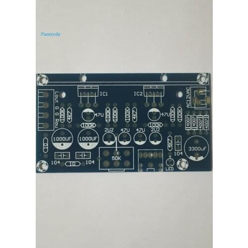 Fannyda LM1875/2030 single power amplifiers 2.0 channel pure second stage PCB empty board circults board