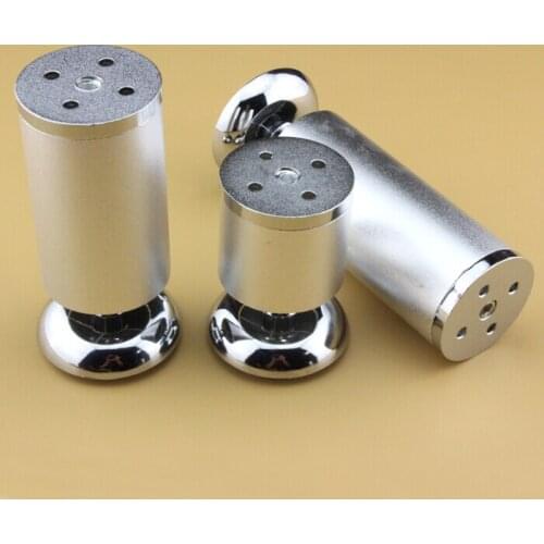 Stainless steel Furniture leg for Cabinet Sofa Coffee Table TV Cabinet 10CM High 4pcs