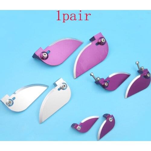 1pair RC Ship Model Waterjet Adjustable Angle Turn Fins Steering Auxiliary Water Fin CNC Waterjets for Oil Tanker Electric Boat